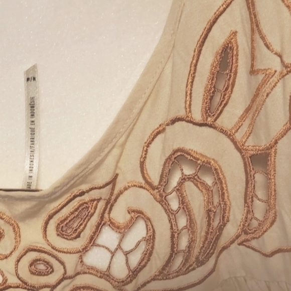 🌸Free People Ayu Nude Tunic Dress, Medium - Picture 8 of 8